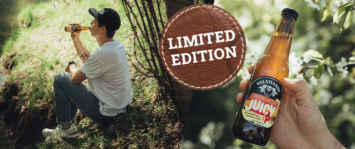 Bier-Kunstwerke aus dem Wallis