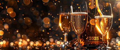 DE: glaeser prosecco silvester party feuerwerk FR: verres prosecco fete nouvel an feux artifice IT: bicchieri prosecco capodanno fuochi artificio