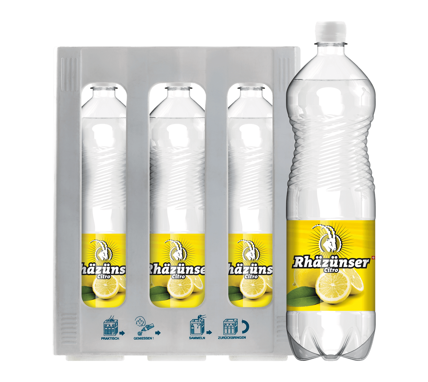 Rhäzünser Citro Softdrink 150cl 6-Harasse