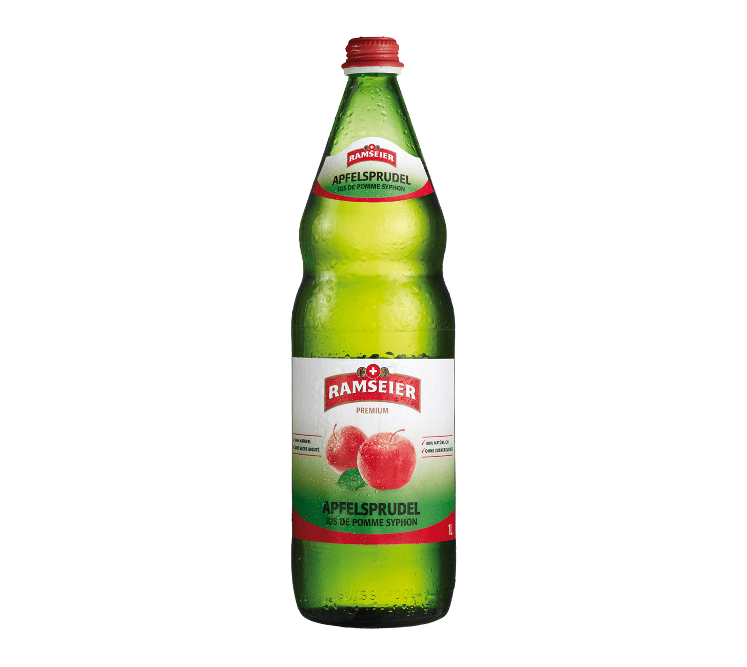 Ramseier Apfelsprudel Saft 100cl 12-Harasse