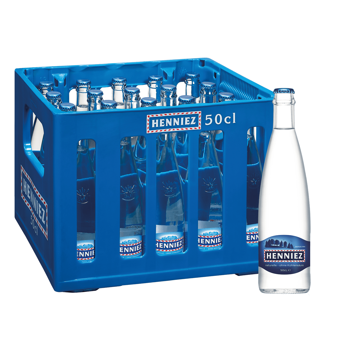 Henniez blau ohne Kohlensäure (50cl)