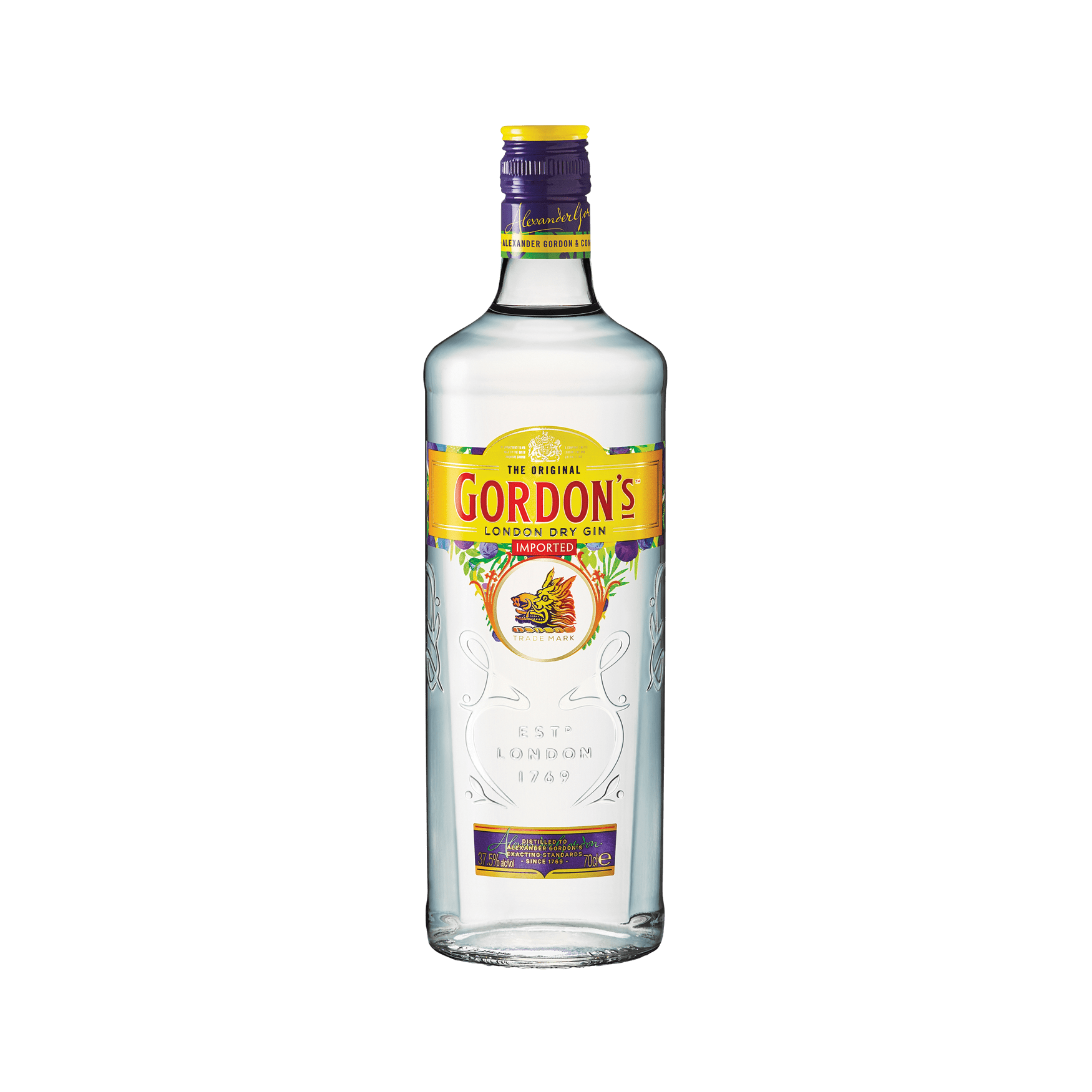 Spiritueux au gin Gordon's 1x70cl