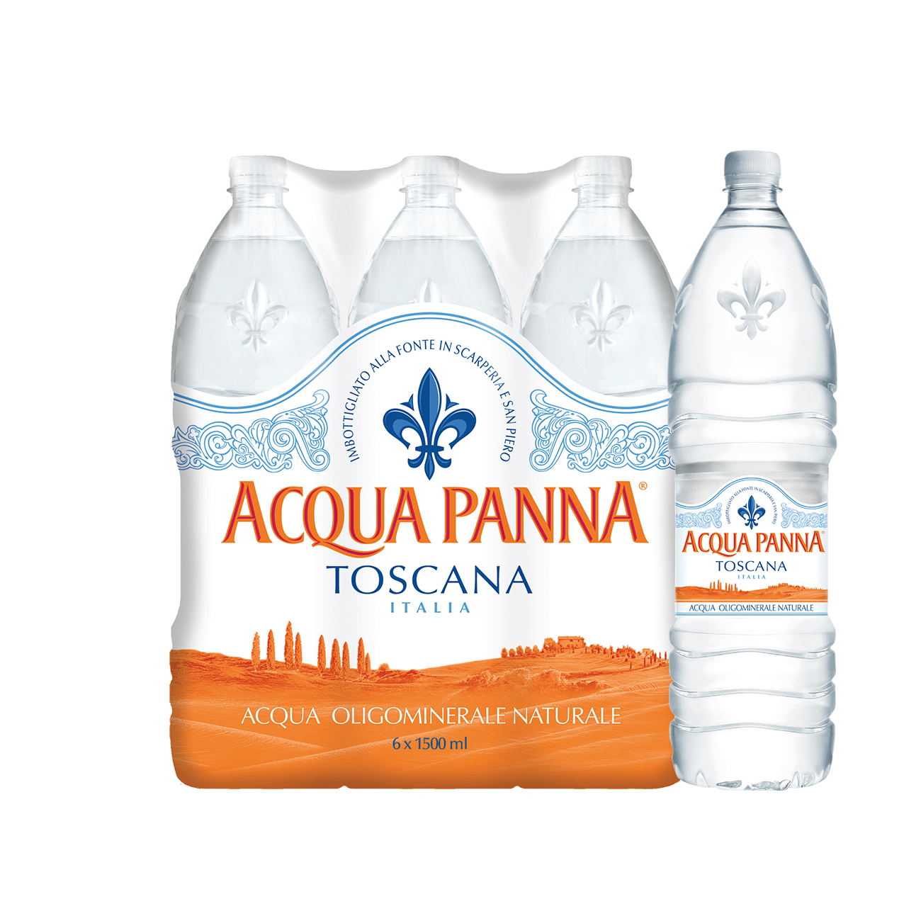 Acqua Panna plate (150cl)