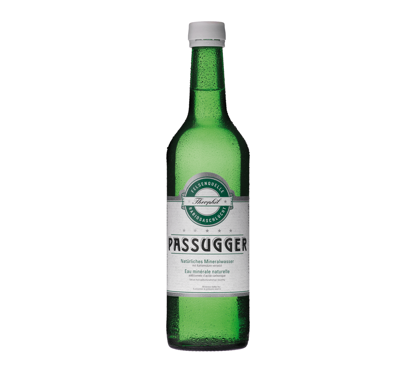 Passugger mit Kohlensäure Wasser 50cl 20-Harasse