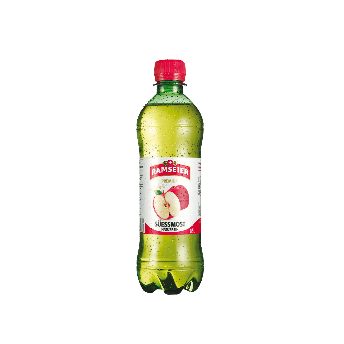 • DE: Ramseier Suessmost 50cl 24-Pack – Apfelsaft in mittleren Flaschen
• FR: Ramseier Jus de pomme doux 50cl 24-pack – jus de fruit en bouteilles moyennes
• IT: Ramseier Succo di mela dolce 50cl 24-cassa – succo di frutta in bottiglie medie
Keywords: apfelsaft, fruchtsaft, feldschloesschen-getraenkeshop