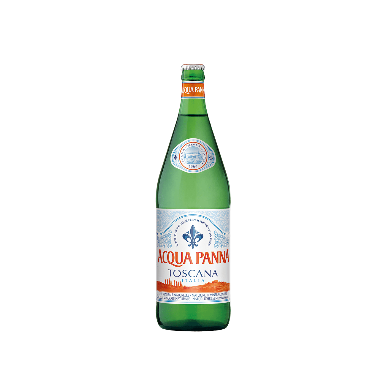 Eau plate Acqua Panna 100 cl, carton de 12