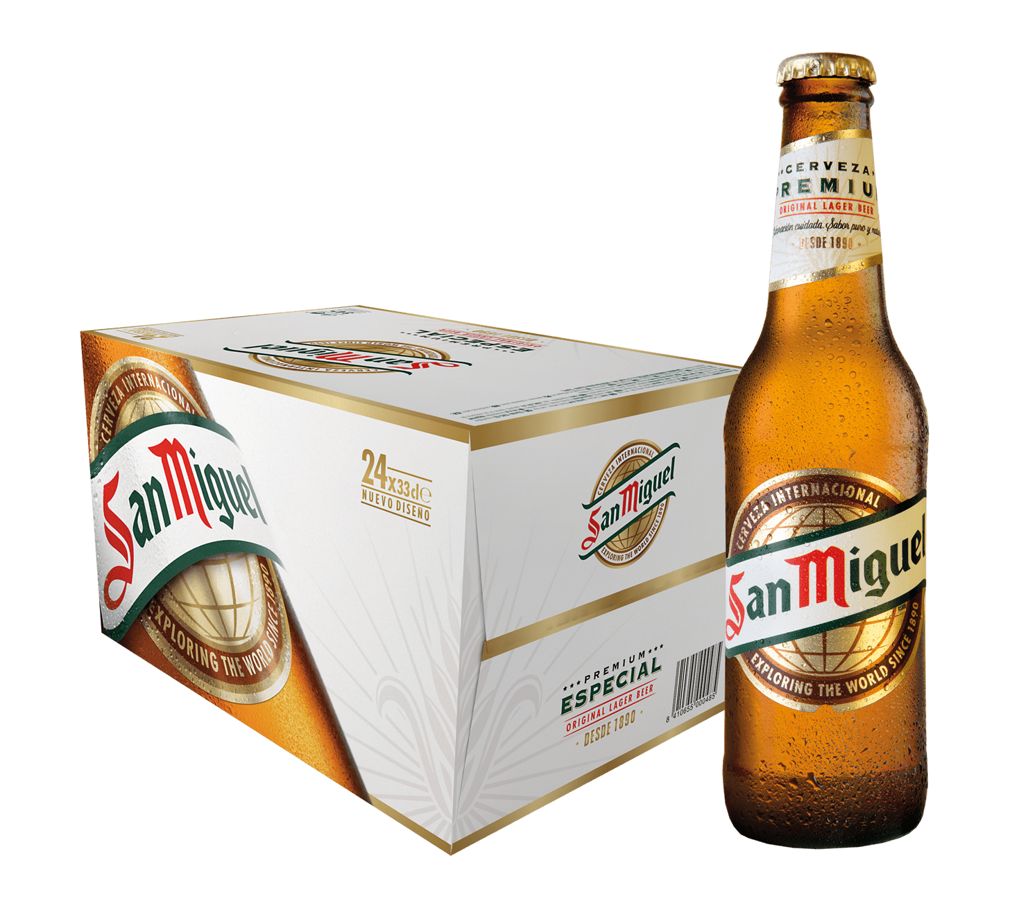 DE: San Miguel Bier 33cl 24 Pack – spanisches Bier, mild und erfrischend fuer gesellige Momente.
Keywords: san miguel bier, spanisches bier, feldschloesschen getraenkeshop
FR: San Miguel Biere 33cl 24 Pack – biere espagnole classique, douce et rafraichissante.
Keywords: san miguel biere, biere espagnole, feldschloesschen getraenkeshop
IT: San Miguel Birra 33cl 24 Pack – birra spagnola classica, fresca e leggera.
Keywords: san miguel birra, birra spagnola, feldschloesschen getraenkeshop
