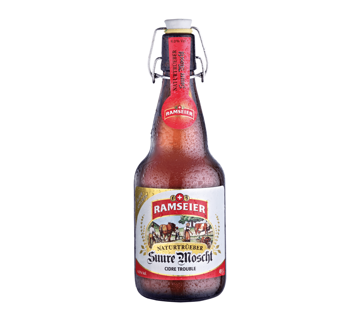 Vin de pomme Ramseier Suure Moscht naturellement trouble (49cl)