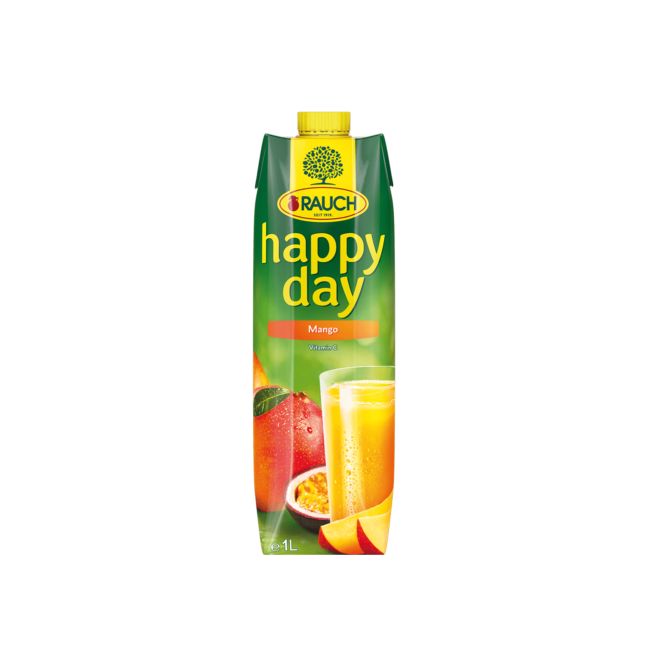 Rauch Happy Day Mango Saft 100cl 12-Pack
