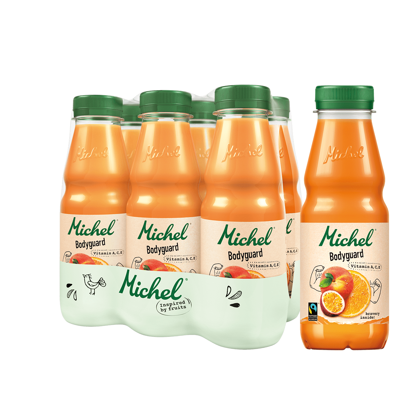 Michel Bodyguard Saft 33cl 6-Pack