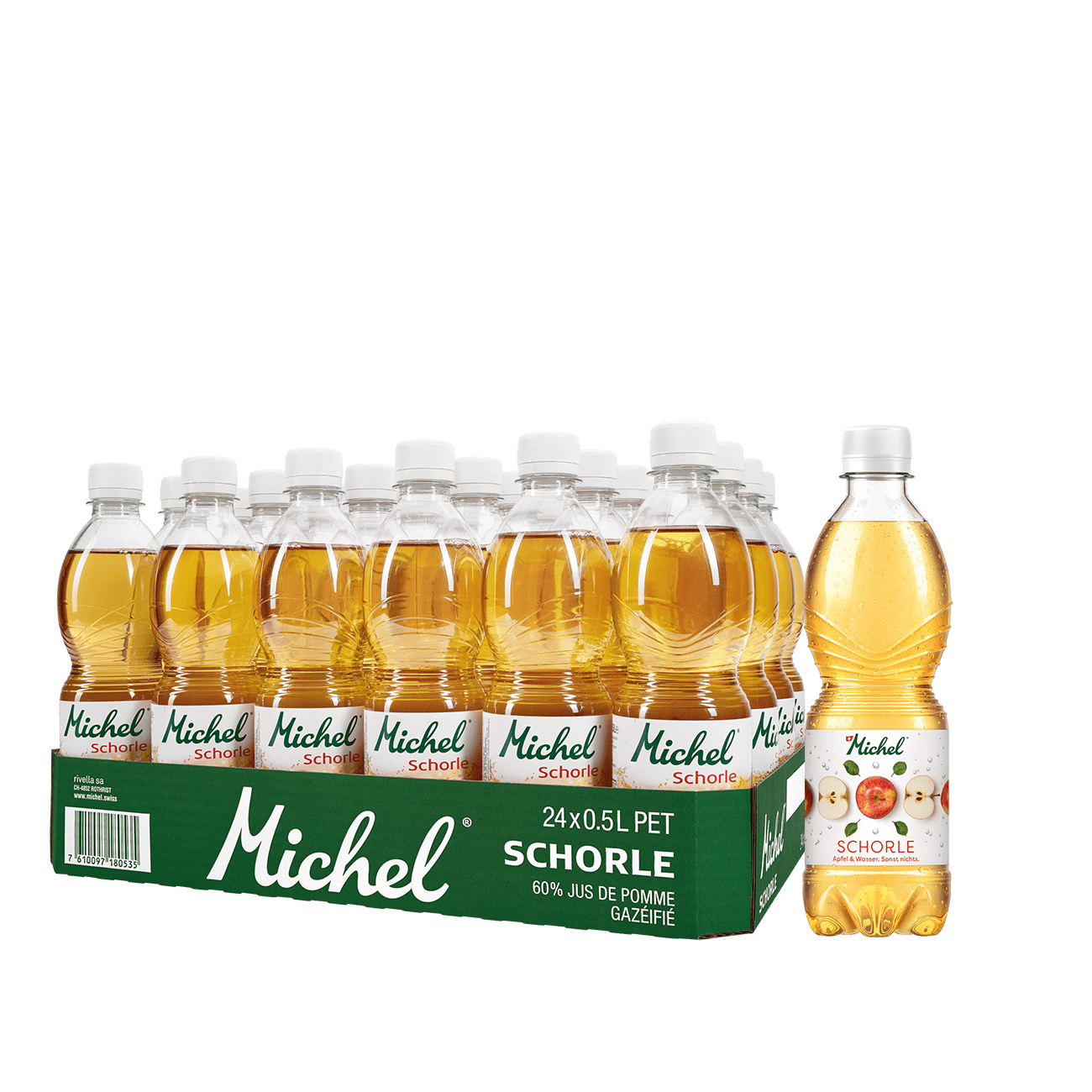 Jus Michel Schorle 50cl pack de 24