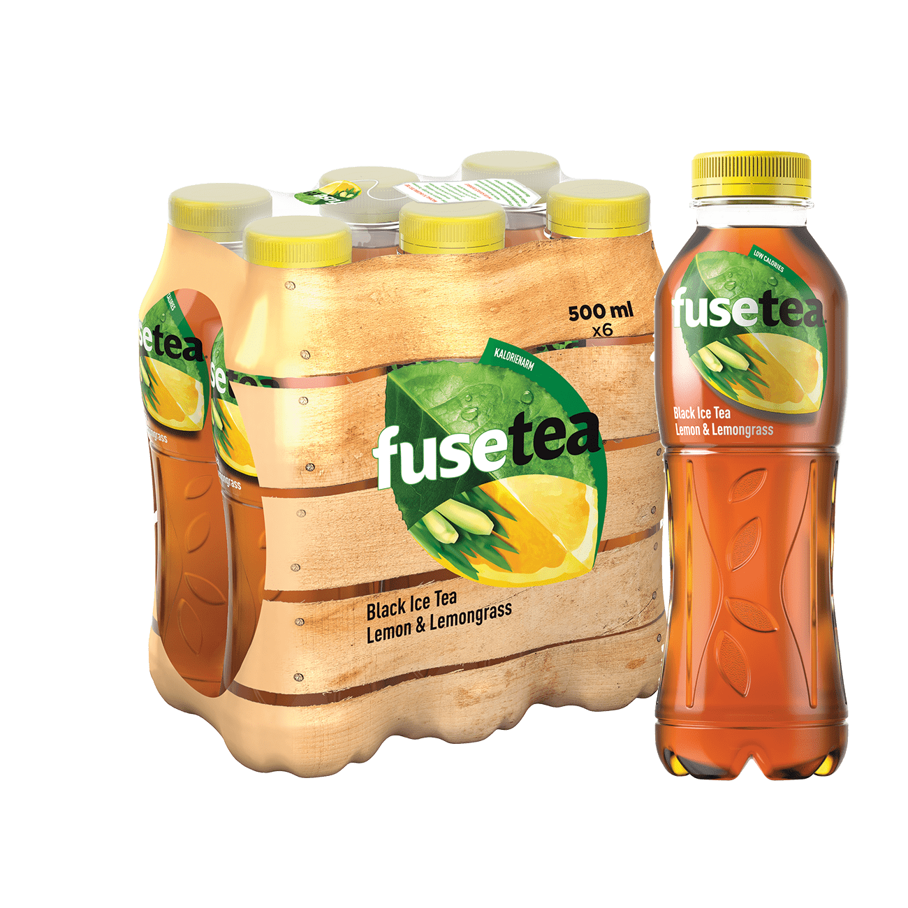 Fusetea Lemon Lemongrass Eistee 50cl 6-Pack