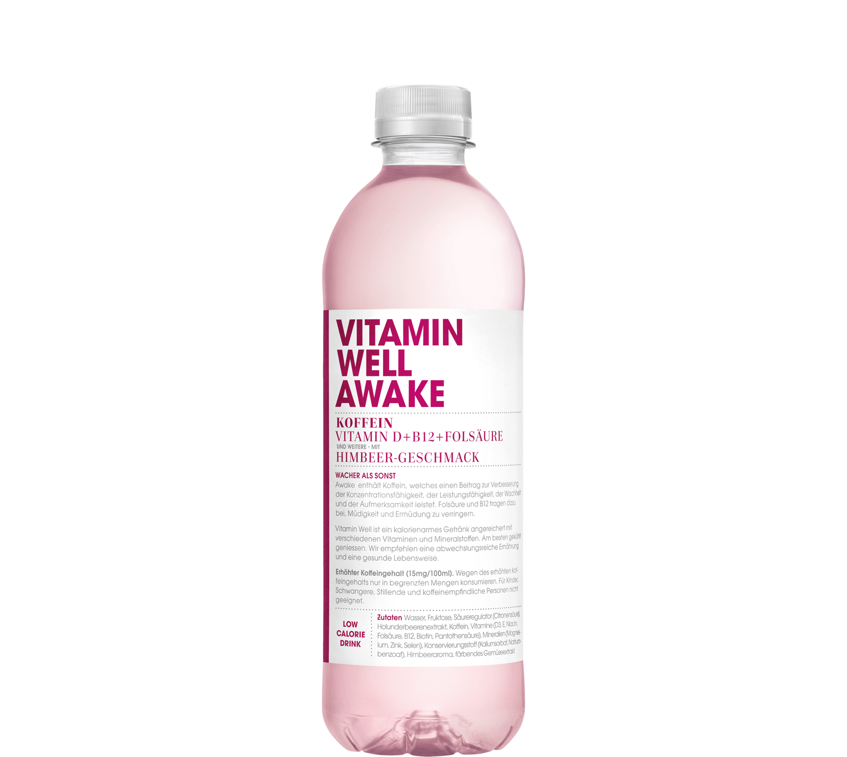 Boisson sportive et bien-être Vitamin Well Awake 50 cl, pack de 12
