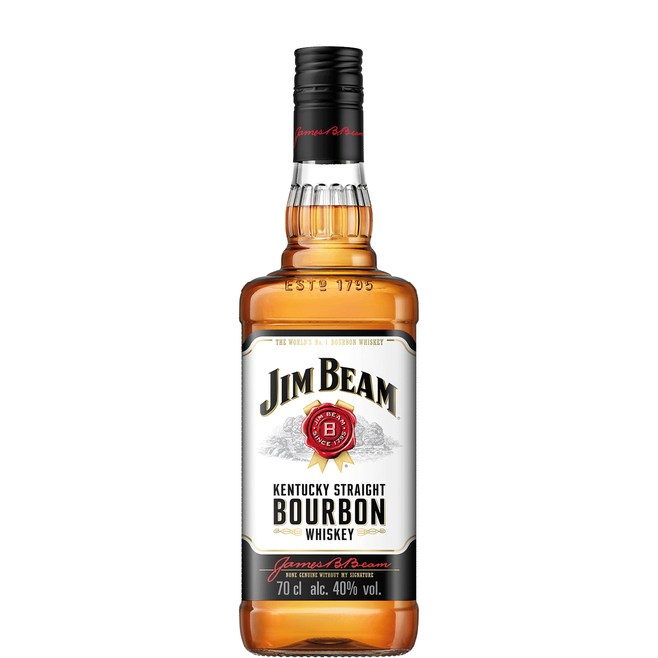 Jim Beam White Label Spirits 1x70cl