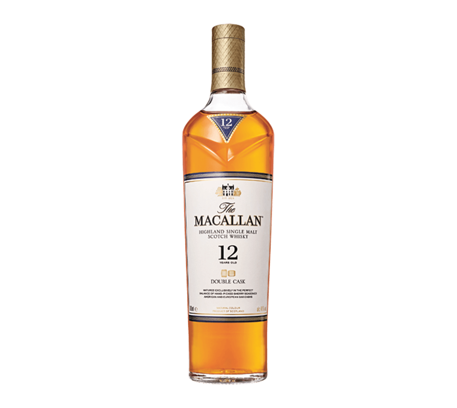 The Macallan Double Cask Single Malt Scotch 12Y Spiritueux 1x70cl