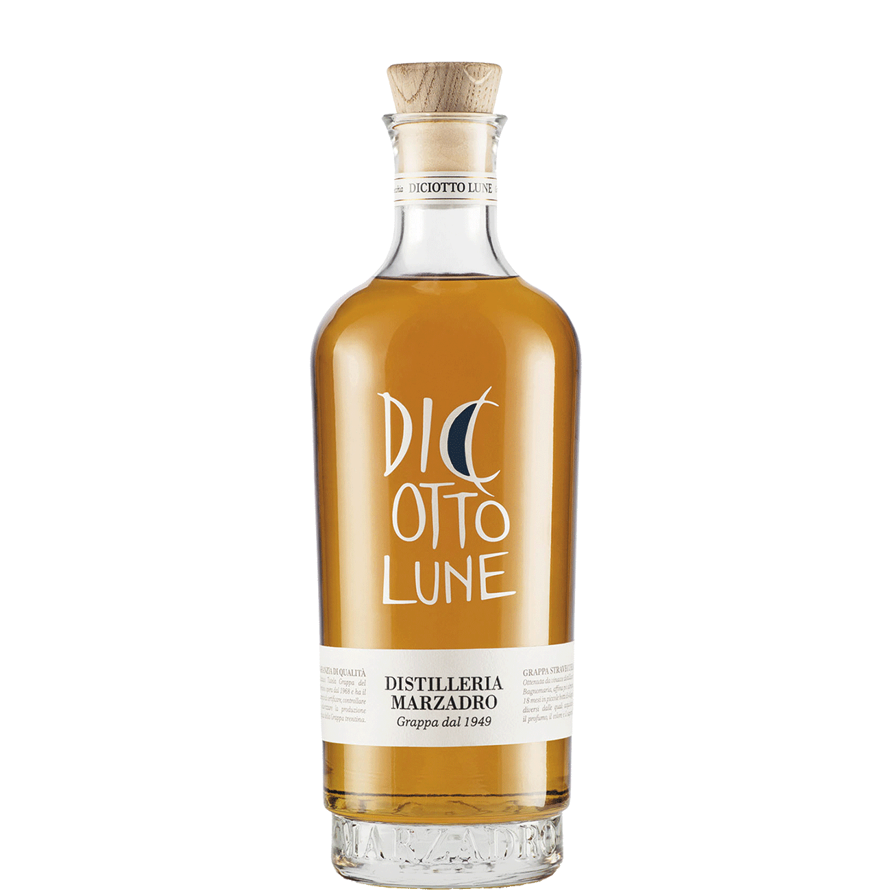 Spiritueux Marzadro Diciotto Lune 1x70cl