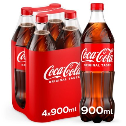DE: Coca-Cola Original Taste 90cl 4-Pack – Familienflaschen Softdrink
FR: Coca-Cola Original Taste 90cl 4-pack – boisson rafraichissante classique
IT: Coca-Cola Original Taste 90cl 4-pack – bevanda classica rinfrescante
Keywords: coca-cola original taste, softdrink, 90cl, 4-pack, familienpack, feldschloesschen-getraenkeshop