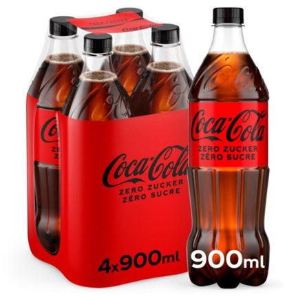 DE: Coca-Cola Zero 90cl 4-Pack – Softdrink ohne Zucker im Familienformat
FR: Coca-Cola Zero 90cl 4-pack – boisson gazeuse sans sucre
IT: Coca-Cola Zero 90cl 4-pack – bevanda senza zucchero rinfrescante
Keywords: coca-cola zero, softdrink, ohne zucker, 90cl, 4-pack, familienpack, feldschloesschen-getraenkeshop