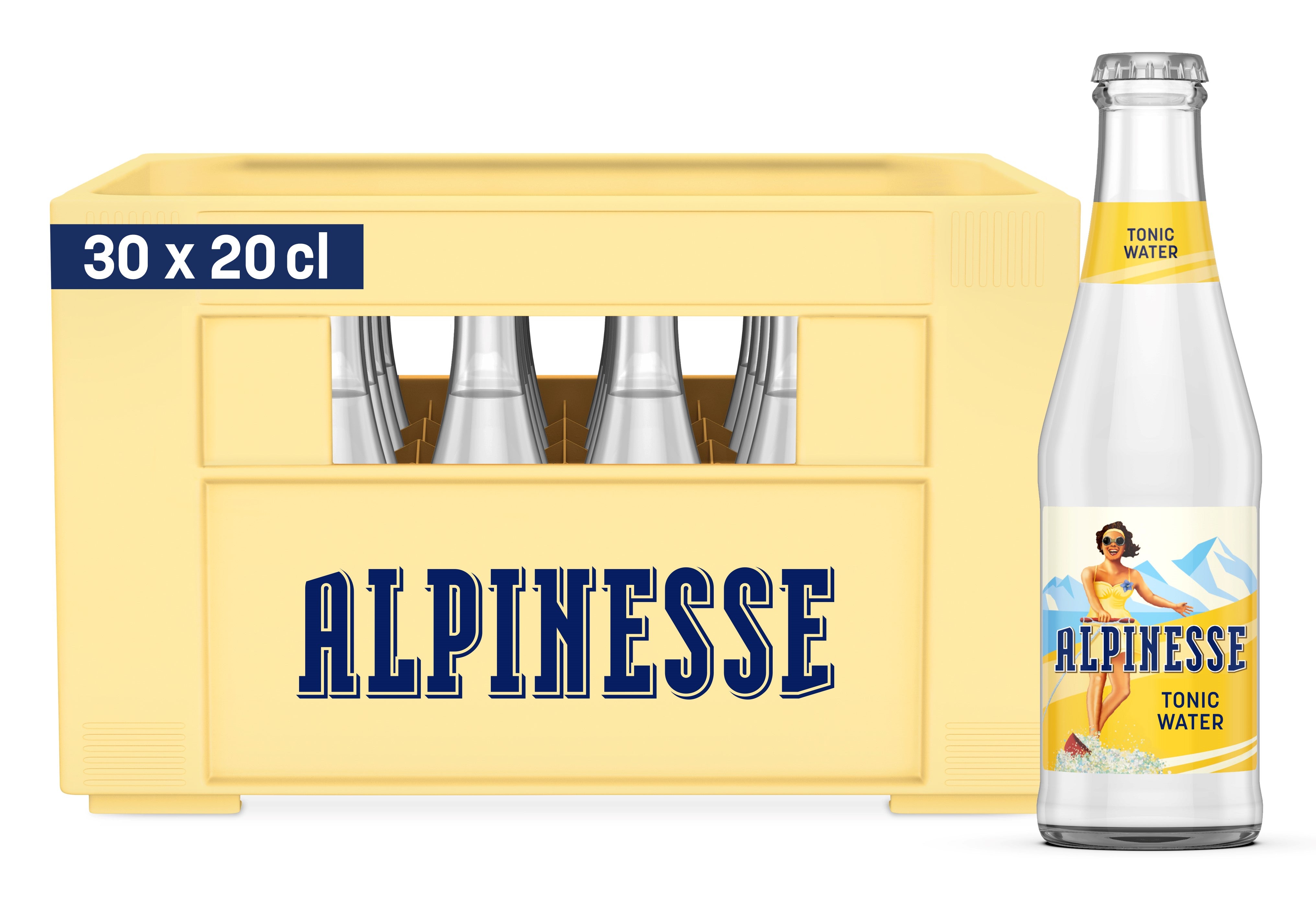 Boisson gazeuse Alpinesse Tonic Water 20 cl 30 h