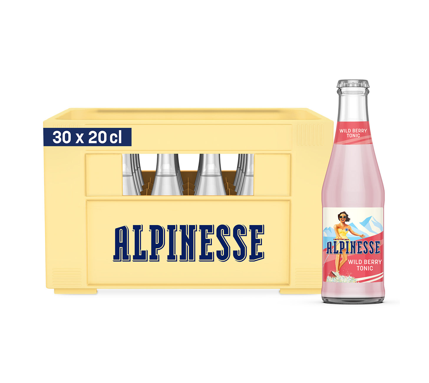 DE: Alpinesse Wild Berry Tonic – MHI, fruchtiger Softdrink 30x20cl, Harasse
FR: Alpinesse Wild Berry Tonic – MHI, boisson gazeuse fruitée 30x20cl caisse
IT: Alpinesse Wild Berry Tonic – MHI, bevanda frizzante ai frutti di bosco 30x20cl cassa