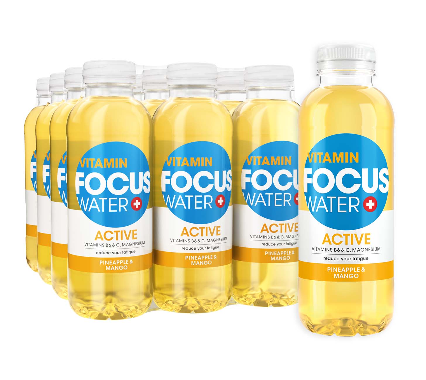 FOCUSWATER Active Ananas + Mango (50cl)
