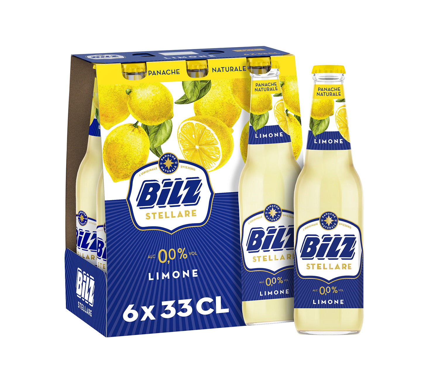 DE: Bilz Stellare Limone 0.0 alkoholfreies Panache 33cl 6-Pack – erfrischendes Biermischgetraenk mit Zitrone
FR: Bilz Stellare Limone 0.0 – boisson rafraichissante sans alcool saveur citron en pack de 6x33cl
IT: Bilz Stellare Limone 0.0 – bevanda analcolica rinfrescante gusto limone confezione 6x33cl
Keywords: alkoholfrei, panache, zitrone, feldschloesschen-getraenkeshop