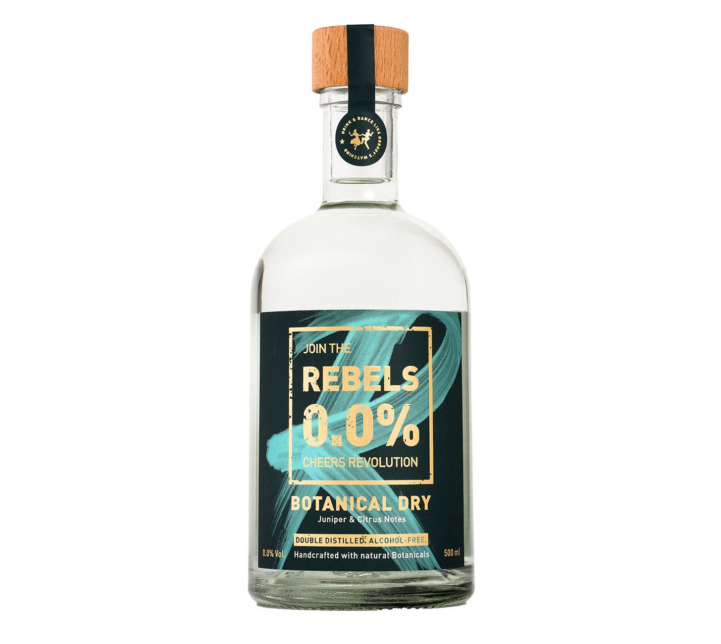 Rebels 0,0% BOTANICAL DRY alternativa analcolica al gin 1x50cl