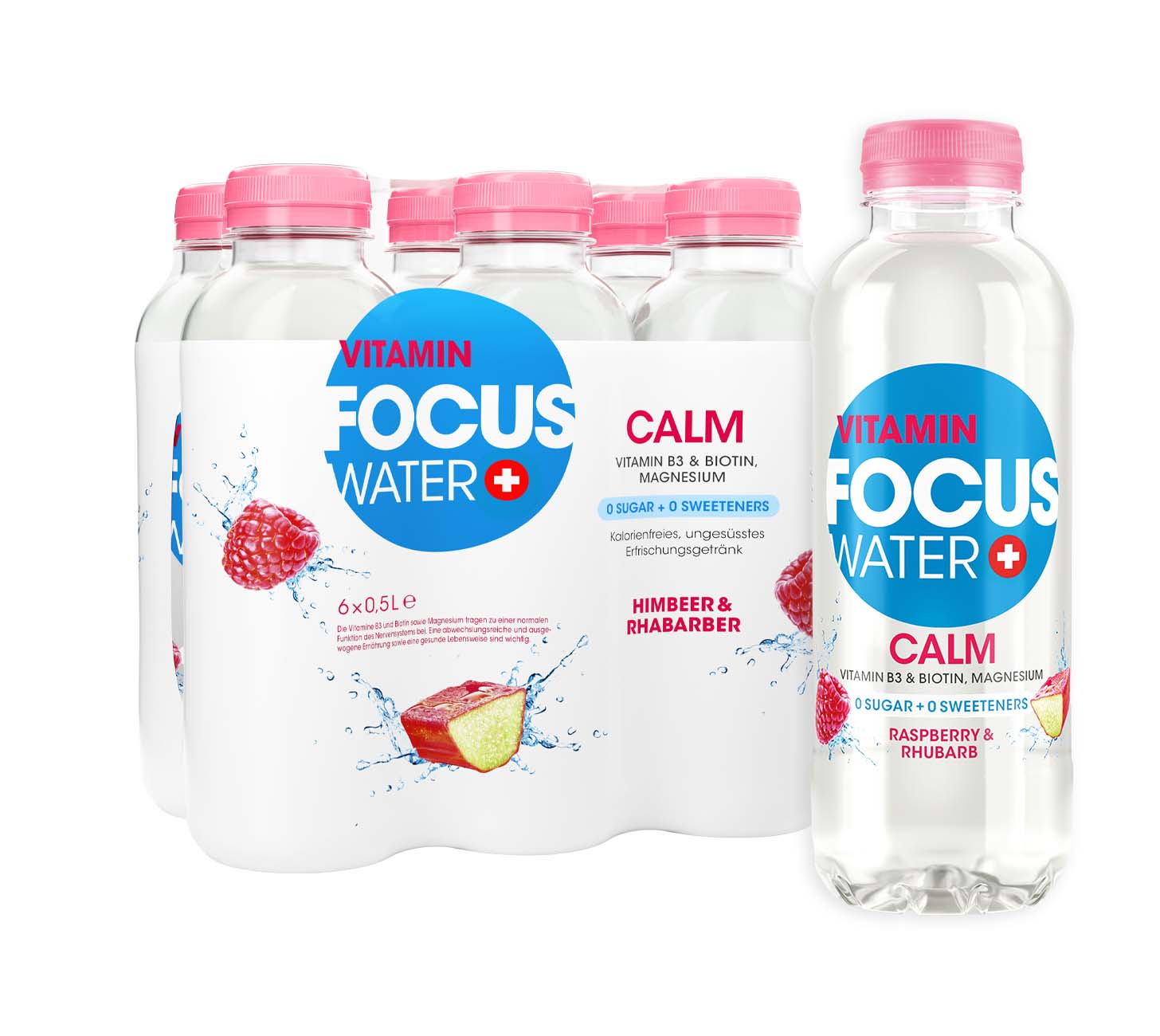 DE: Focuswater Calm Rhabarber Himbeere 50cl 6-Pack – Erfrischungsgetraenk mit Vitaminen, Flasche, Set
FR: Focuswater Calm rhubarbe et framboise 50cl 6-Pack – boisson bien-etre, pack
IT: Focuswater Calm rabarbaro e lampone 50cl 6-Pack – bevanda wellness, confezione
Keywords: focuswater, calm, sportgetraenk, wellnessgetraenk, feldschloesschen-getraenkeshop
