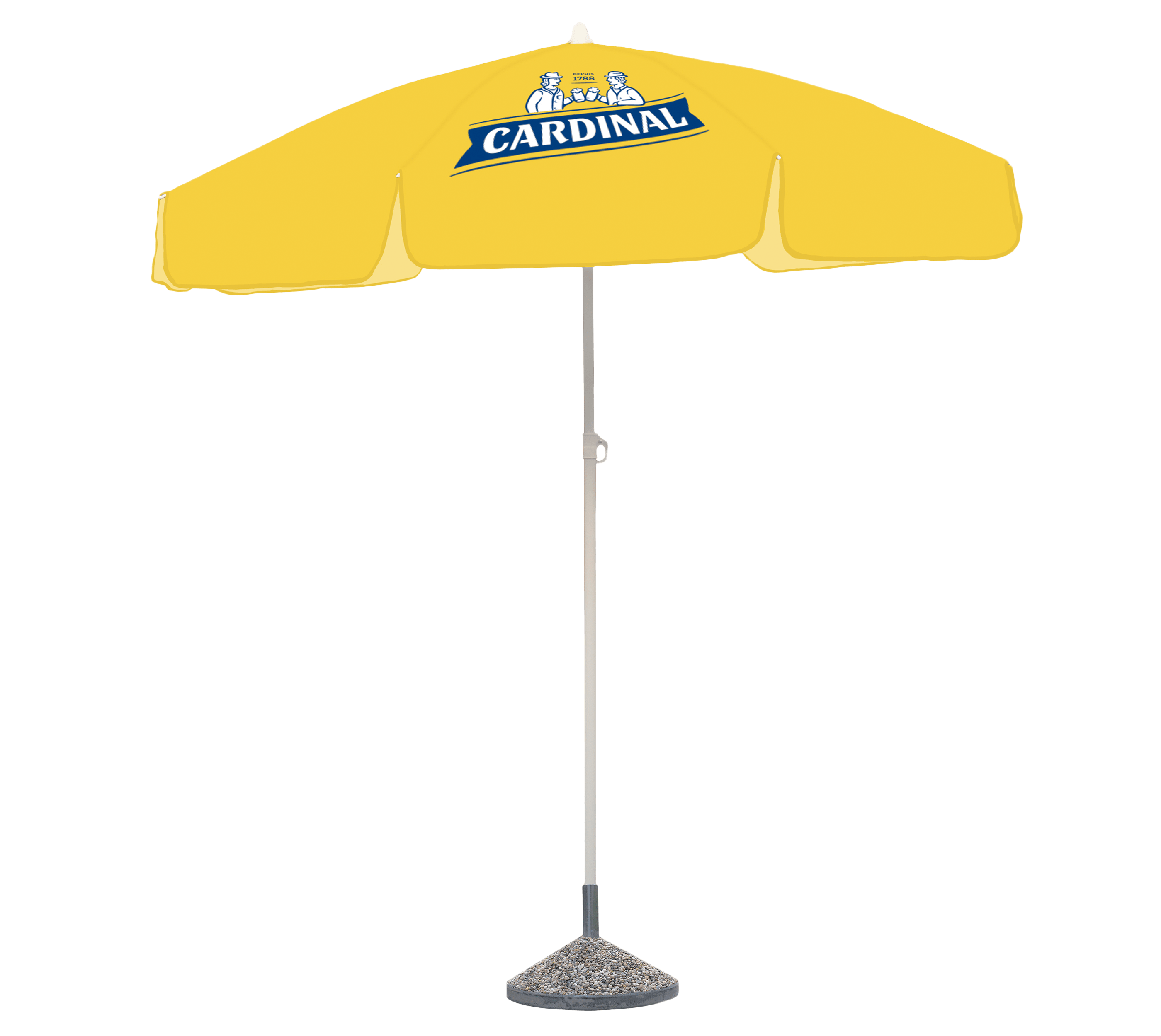 Parasol cardinal petit 180cm
