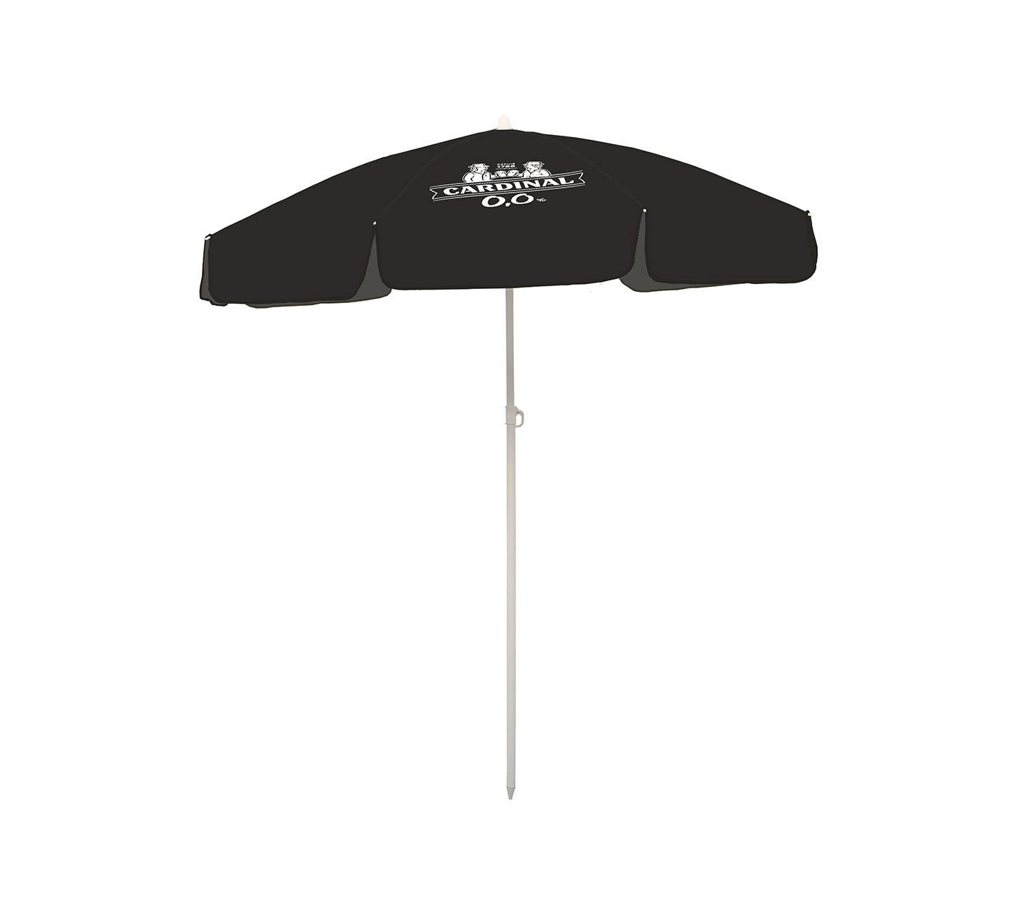 DE:
Cardinal 0.0% Sonnenschirm 180 cm schwarz, stabiler Gartenschirm mit Stahlständer vor neutralem Hintergrund.
FR:
Parasol Cardinal 0.0% 180 cm noir, parasol résistant avec pied en acier sur fond neutre.
IT:
Ombrellone Cardinal 0.0% 180 cm nero, ombrellone robusto con supporto in acciaio su sfondo neutro.
Keywords: cardinal sonnenschirm, garten, feldschloesschen-getraenkeshop