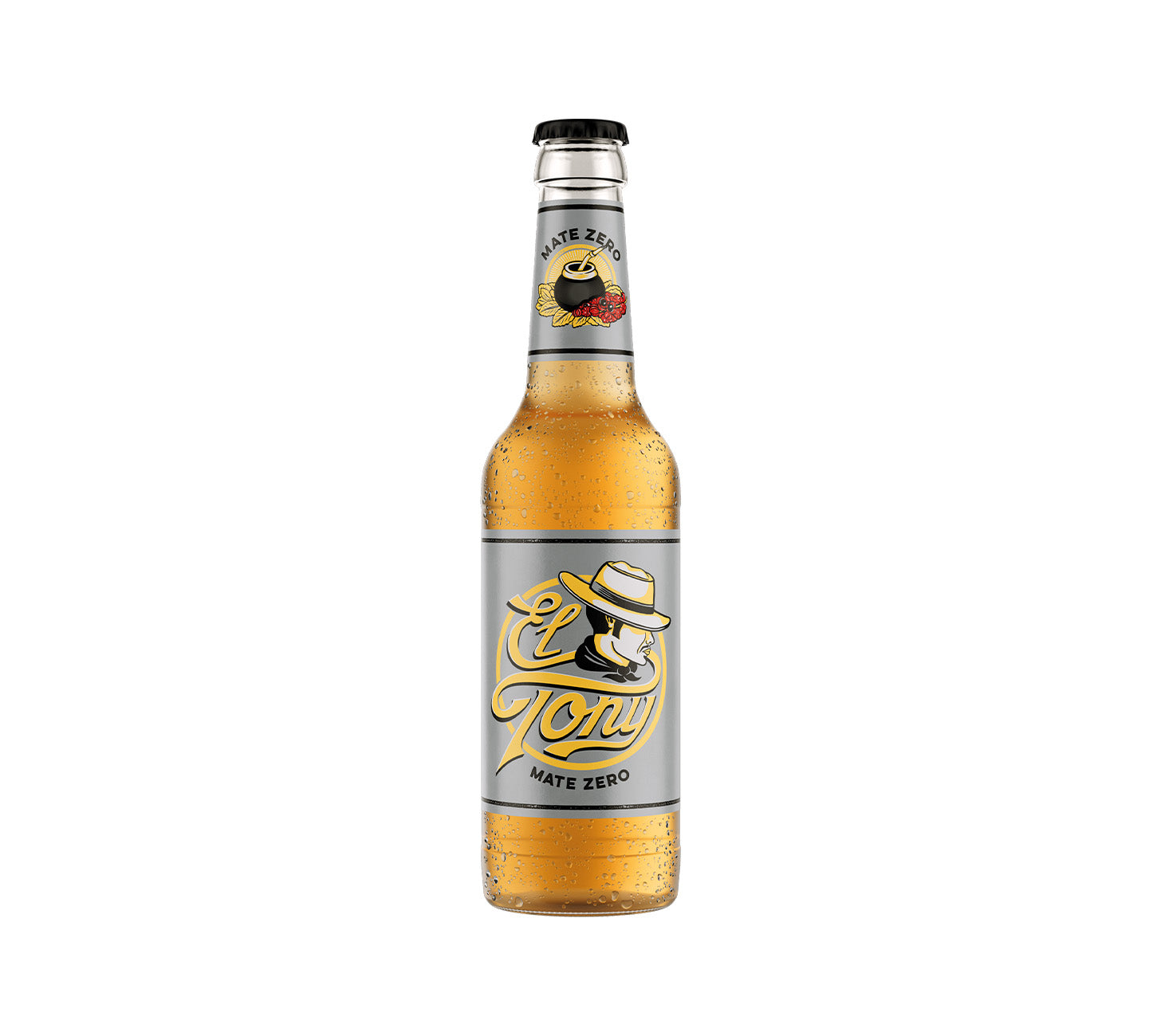 DE:
El Tony Mate Zero Einzelflasche 33cl – zuckerfreies Mate-Getraenk, kalorienarm und belebend, praktische Einzelportion
FR:
El Tony Mate Zero bouteille individuelle 33cl – boisson au maté sans sucre, faible en calories et stimulante, format individuel
IT:
El Tony Mate Zero bottiglia singola 33cl – bevanda al maté senza zucchero, poche calorie e stimolante, formato singolo
Keywords:
el tony mate zero, mate getraenk, ohne zucker, kalorienarm, koffeinhaltig, einzelflasche, 33cl