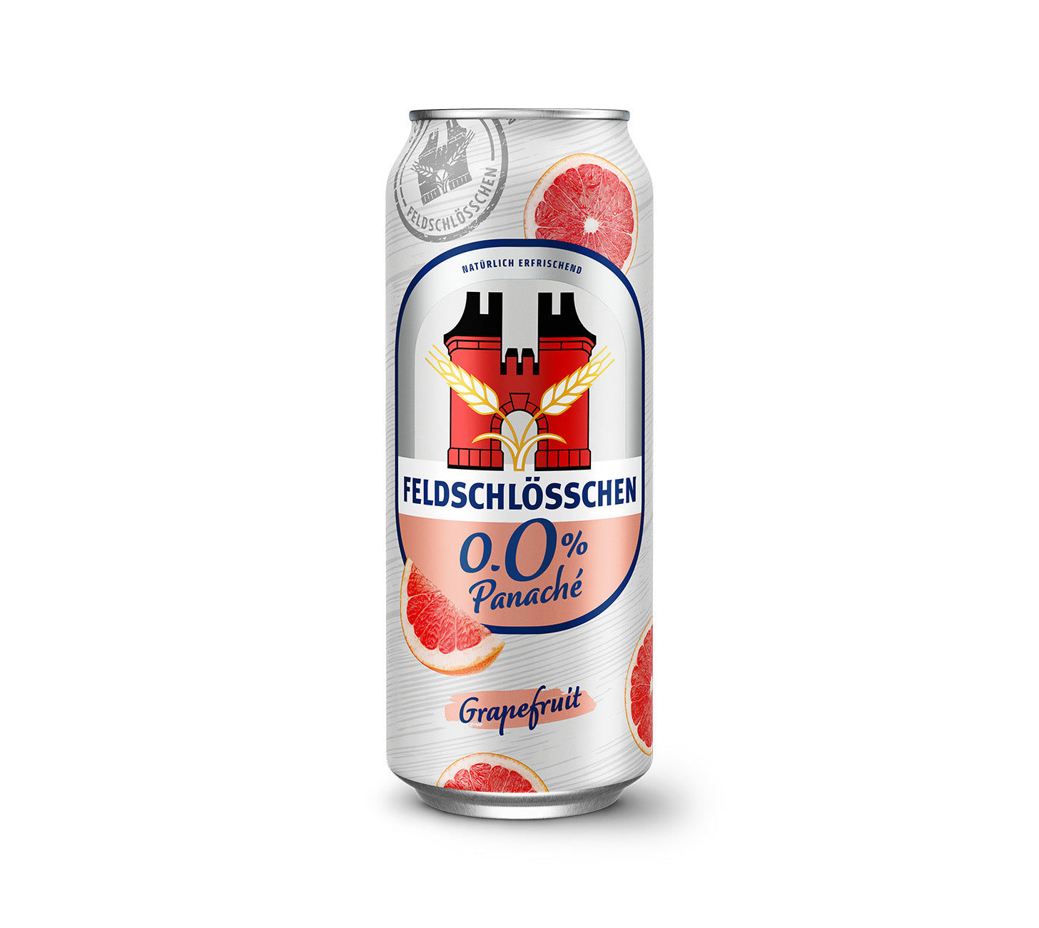 DE: Feldschloesschen Panache 0.0 % Grapefruit – alkoholfreies Bier, Einzeldose
FR: Feldschloesschen Panache 0.0 % Grapefruit – biere sans alcool, canette individuelle
IT: Feldschloesschen Panache 0.0 % Grapefruit – birra analcolica, lattina singola