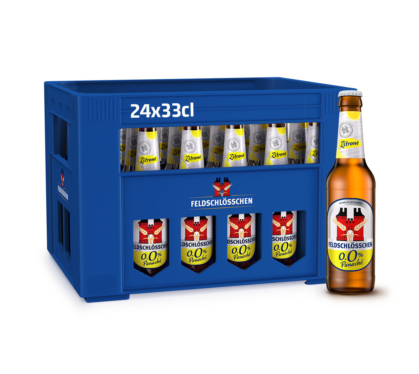 Feldschlösschen Panaché 0,0% Birra analcolica al limone 33cl 24 cartoni