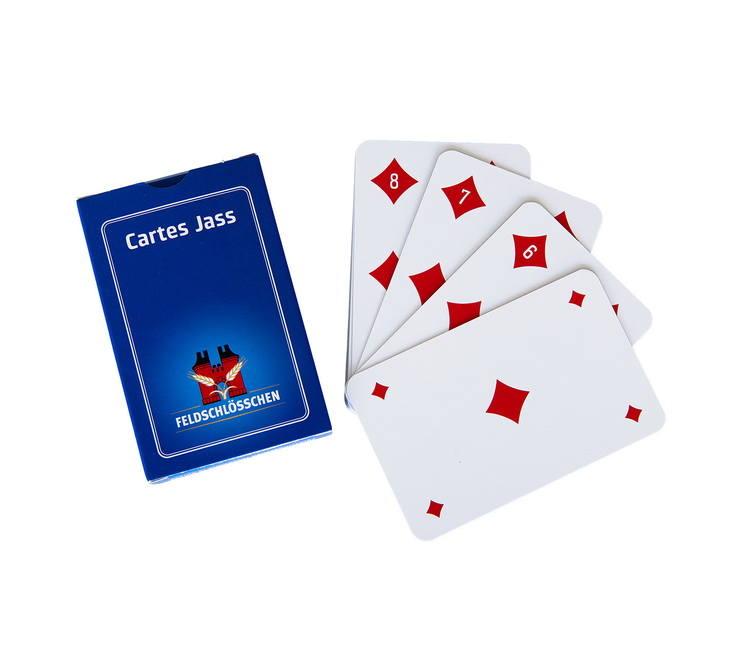 Feldschlösschen Jasskarten Französisch