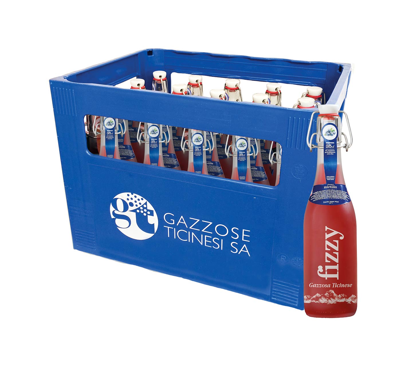 Gazzosa Fizzy Heidelbeere (35cl)