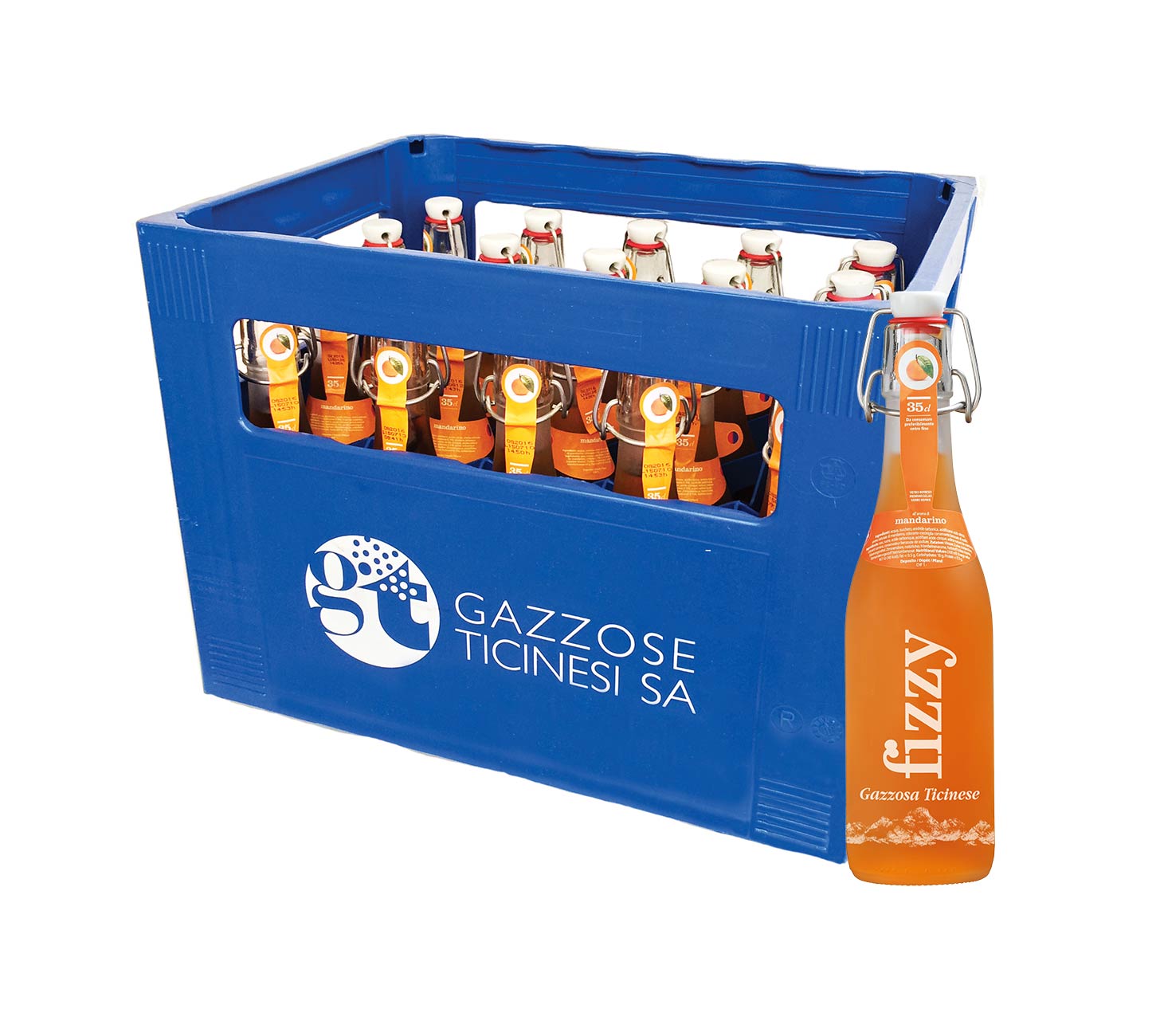 Gazzosa Fizzy Mandarine (35cl)