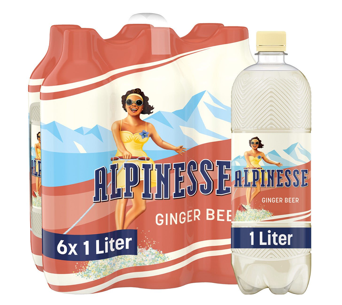 DE: Alpinesse Ginger Beer – Softdrink 100cl 6-Pack, würzig & erfrischend
FR: Alpinesse Ginger Beer – boisson gazeuse au gingembre 100cl pack de 6
IT: Alpinesse Ginger Beer – bevanda frizzante allo zenzero 100cl confezione da 6