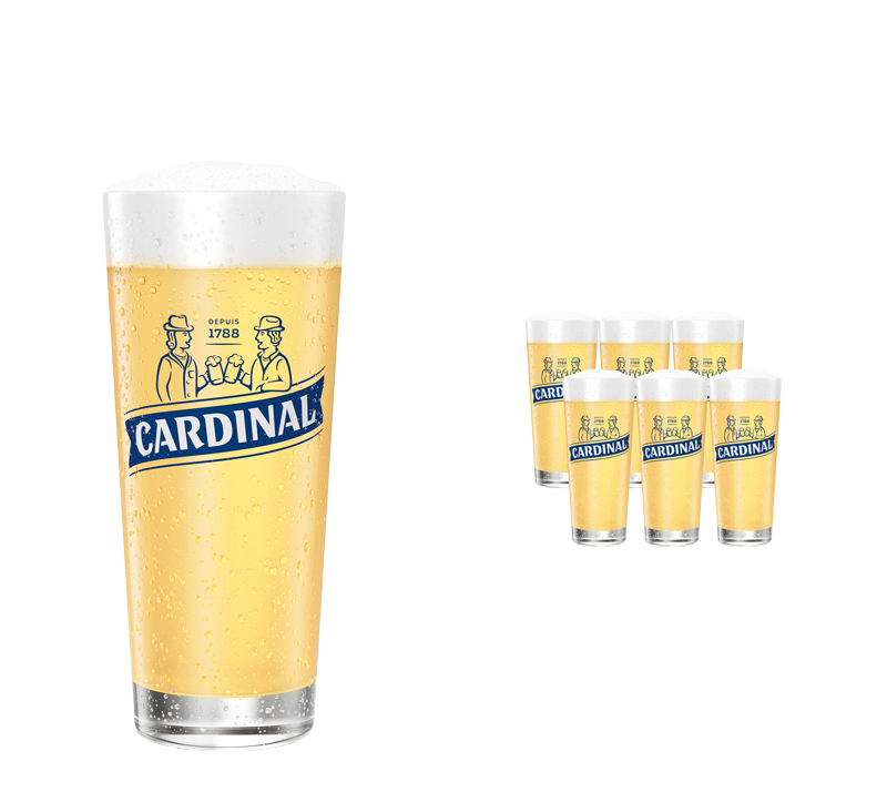 DE: Cardinal Blanche Glas 30cl – offizielles Bierglas im 6er-Set
FR: Cardinal Blanche verre 30cl – verre a biere officiel en lot de 6
IT: Cardinal Blanche bicchiere 30cl – bicchiere da birra ufficiale set 6
Keywords: cardinal, blanche, bierglas, tulpe, feldschloesschen-getraenkeshop