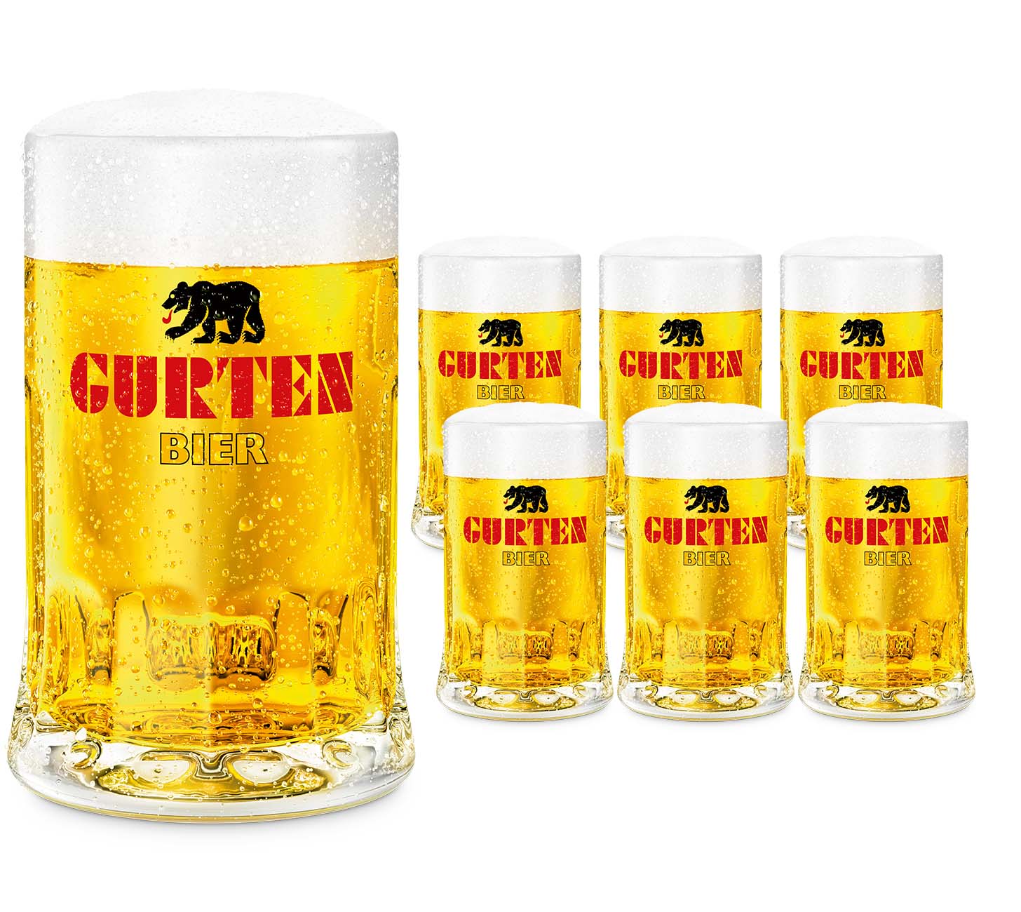 Gurten Henkelglas 6x50cl