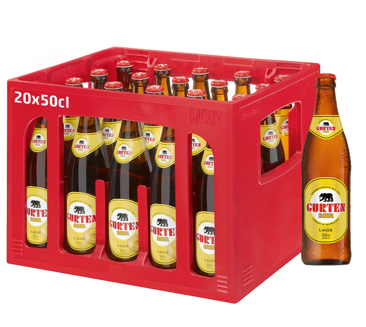 Bière blonde Gurten (50cl)