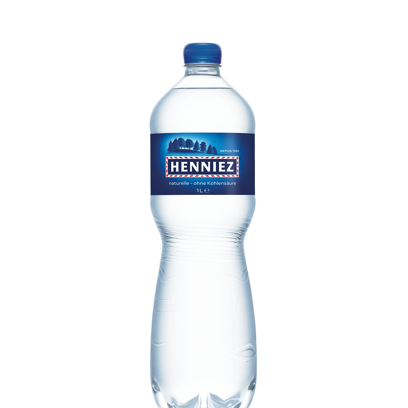 Henniez blau ohne Kohlensäure Wasser 100cl 6-Harasse
