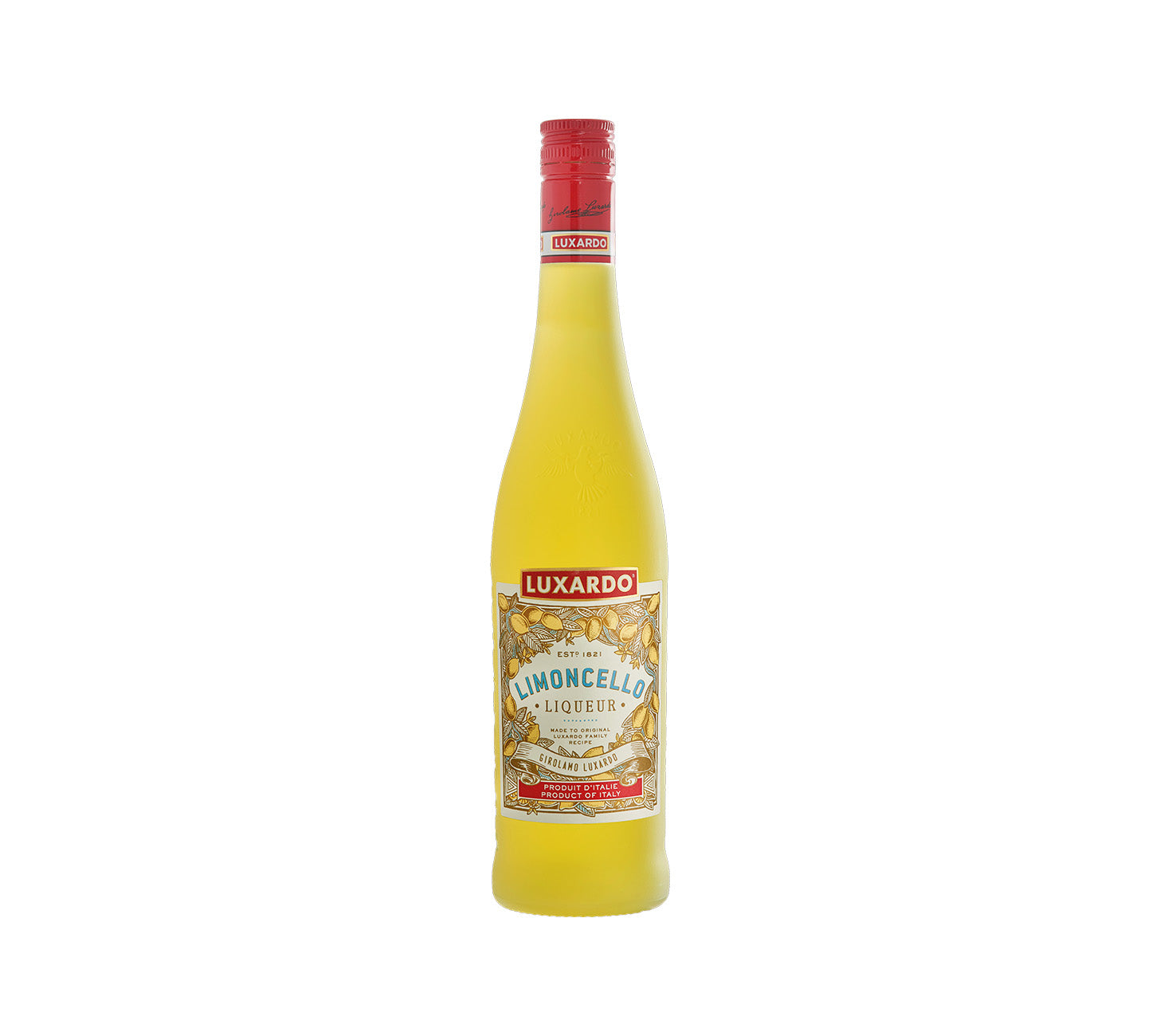 DE: Luxardo Limoncello – traditioneller italienischer Zitronenlikör, frisch und fruchtig, perfekt als Digestif, für Cocktails oder Desserts. Ein Stück Italien im Glas.
Keywords: luxardo, limoncello, zitronenlikör, italienisch, frisch
FR: Luxardo Limoncello – liqueur italien traditionnel au citron, frais et fruité, idéal en digestif, pour cocktails ou desserts. Un goût d’Italie dans ton verre.
Keywords: luxardo, limoncello, liqueur-de-citron, italien, frais
IT: Luxardo Limoncello – liquore tradizionale ita