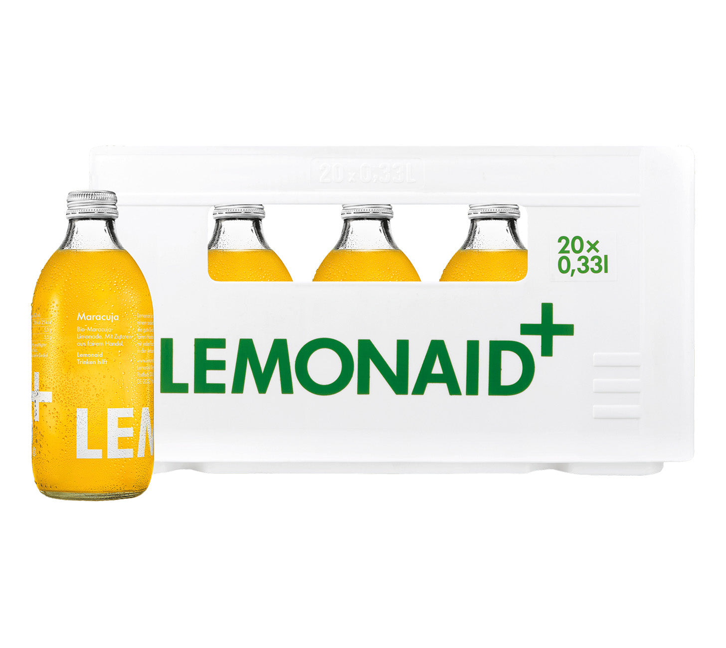 Lemonaid Passion Fruit 20x33clBoisson sans alcool 33cl 20-Hrasse