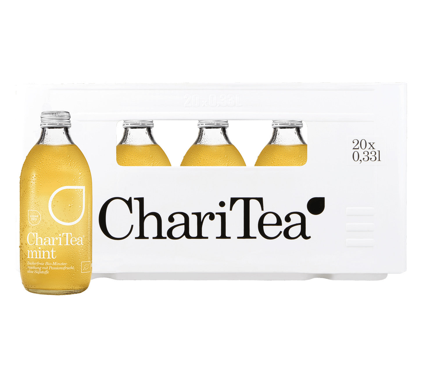 Bevanda analcolica ChariTea alla menta senza zucchero 33cl 20-harrasse