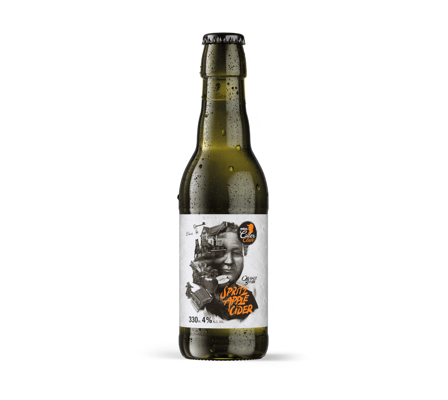Möhl Spritz Apple Cider Saurer Most 33cl 24-Harasse