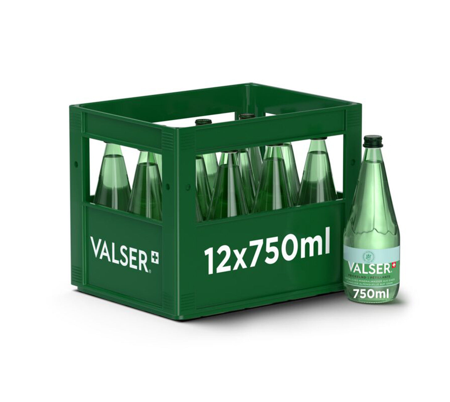 DE: Valser Prickelnd mit CO2 Wasser 75cl 12-Harasse – 12 Flaschen spritziges Alpenmineralwasser mit Kohlensaeure, ideal fuer Gastronomie und Vorrat. Keywords: valser, mineralwasser, prickelnd, feldschloesschen-getraenkeshop
FR: Valser Petillant Eau 75cl 12-Harasse – 12 bouteilles d’eau minerale alpine petillante avec gaz, ideales pour la restauration. Keywords: valser, eau petillante, eau minerale, feldschloesschen-getraenkeshop
IT: Valser Frizzante Acqua 75cl 12-Harasse – 12 bottiglie di acqua minerale a