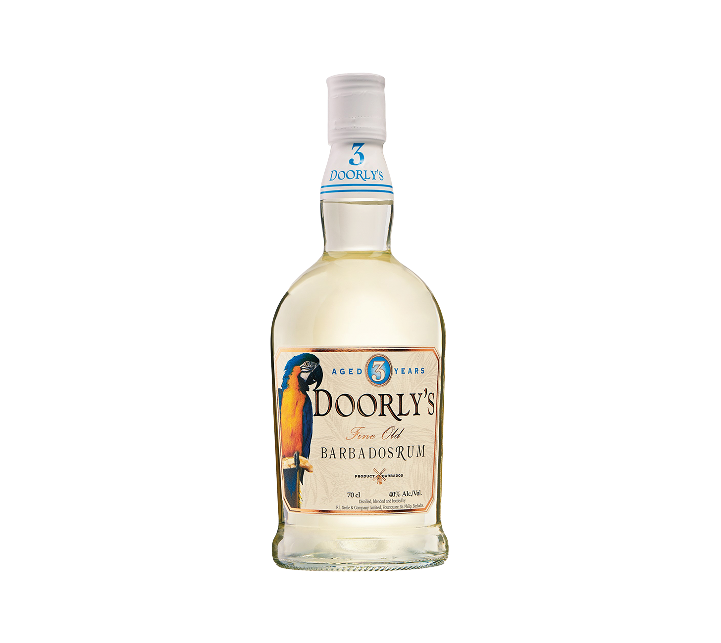 Doorly's Rum White 3y Spirituosen 1x70cl