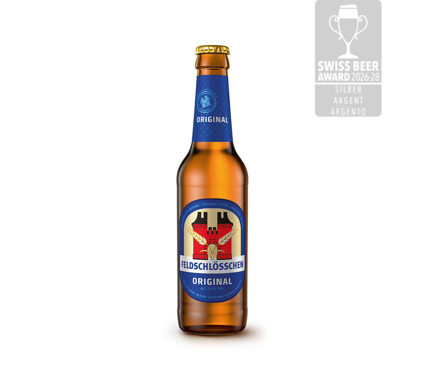 Feldschlösschen Original Bier 33cl 10-Harasse