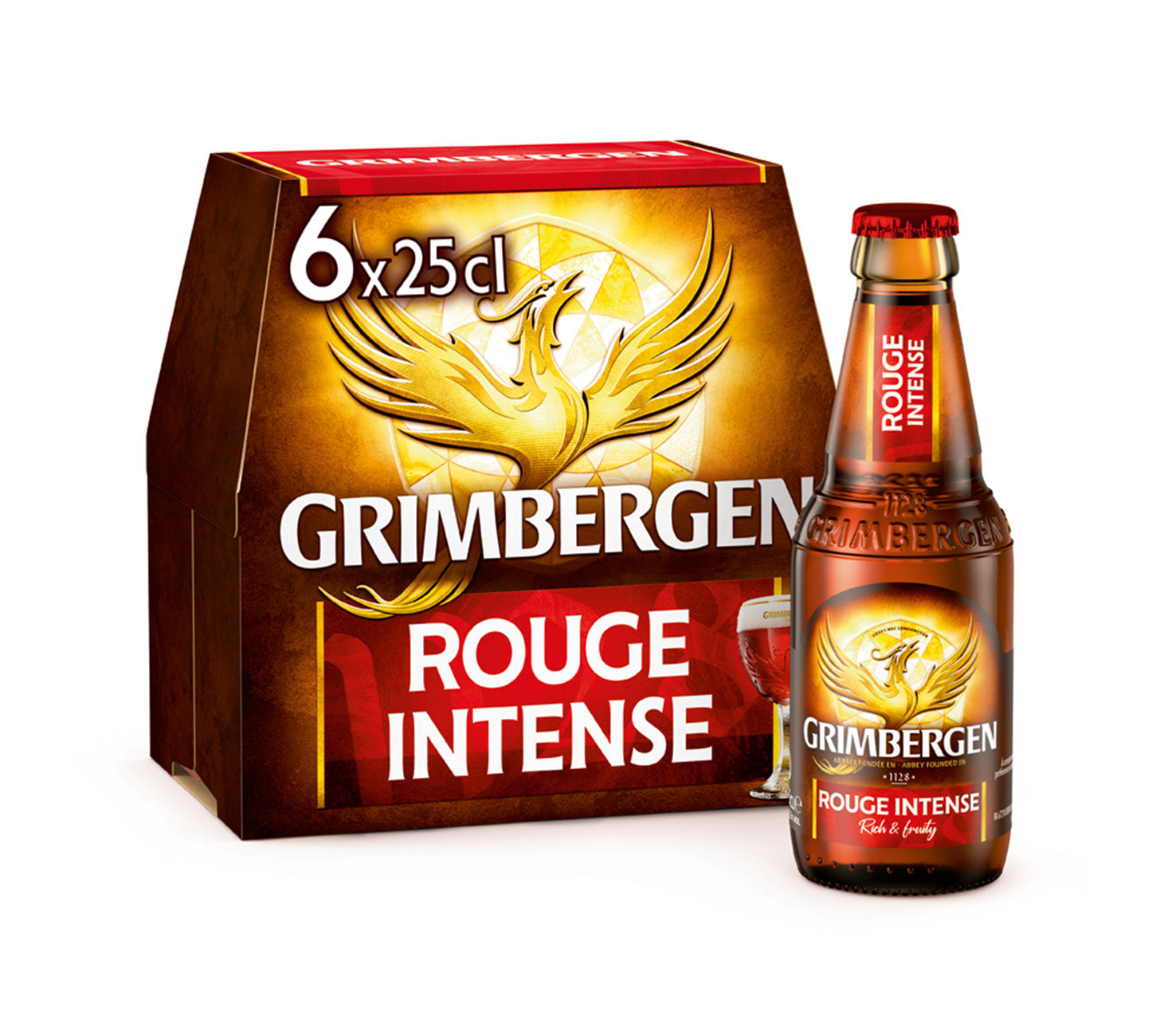 DE: Grimbergen Rouge Bier 25cl 6-Pack – rotes belgisches Klosterbier, Flasche, Set
FR: Grimbergen Rouge biere 25cl 6-Pack – biere rouge, bouteille, coffret
IT: Grimbergen Rouge birra 25cl 6-Pack – birra rossa, bottiglia, confezione
Keywords: grimbergen rouge, rotes bier, belgisches bier, feldschloesschen-getraenkeshop