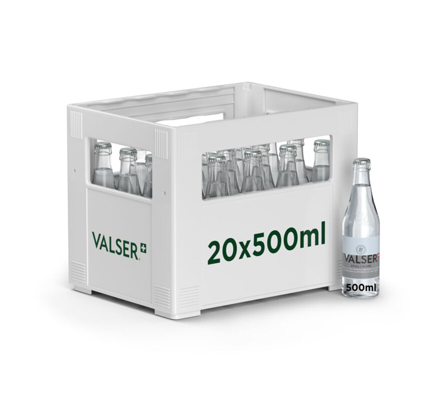 Valser Still ohne CO2 Wasser 50cl 20-Harasse